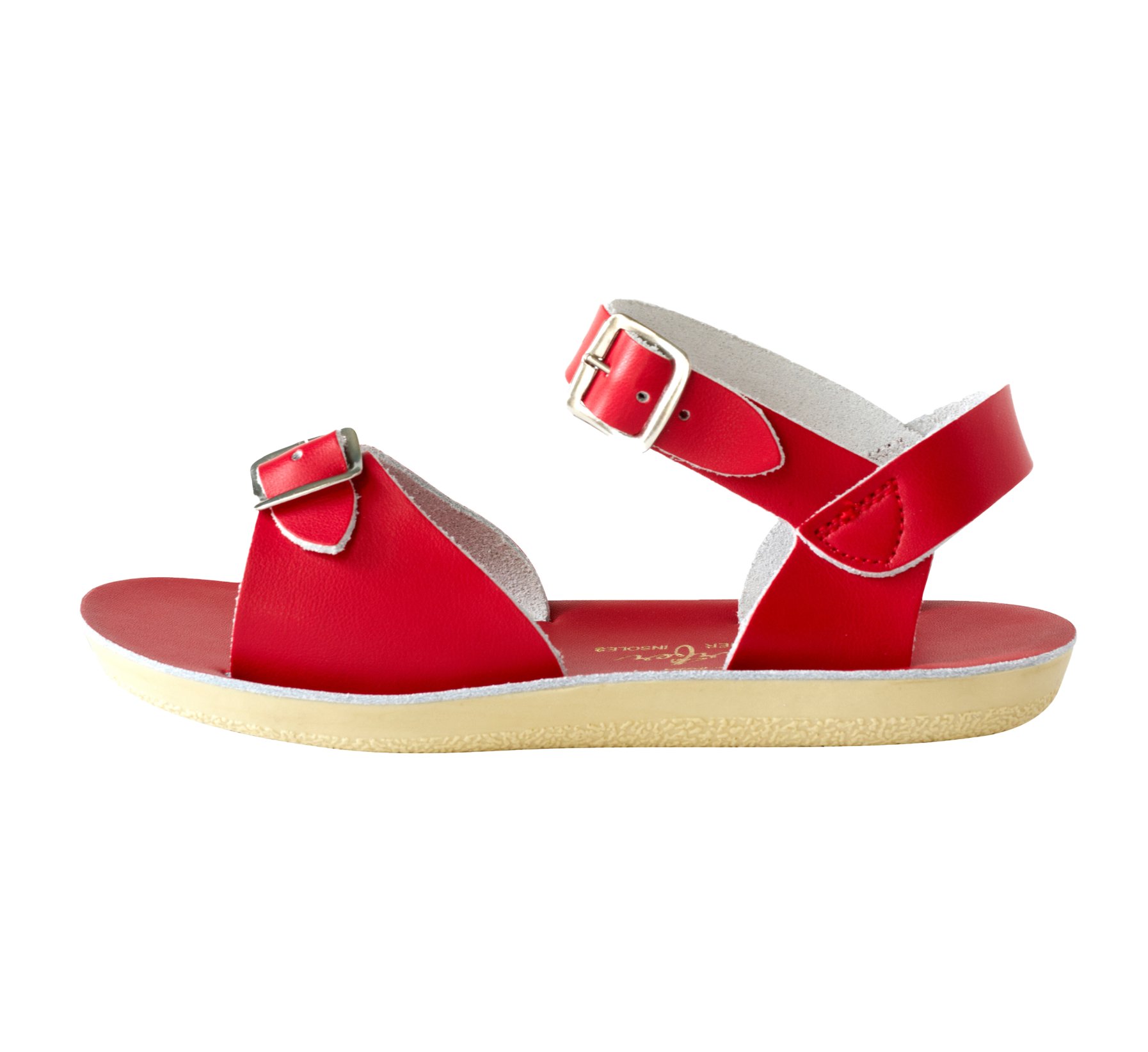 Surfer Red Kids Sandals - Salt Water Sandals