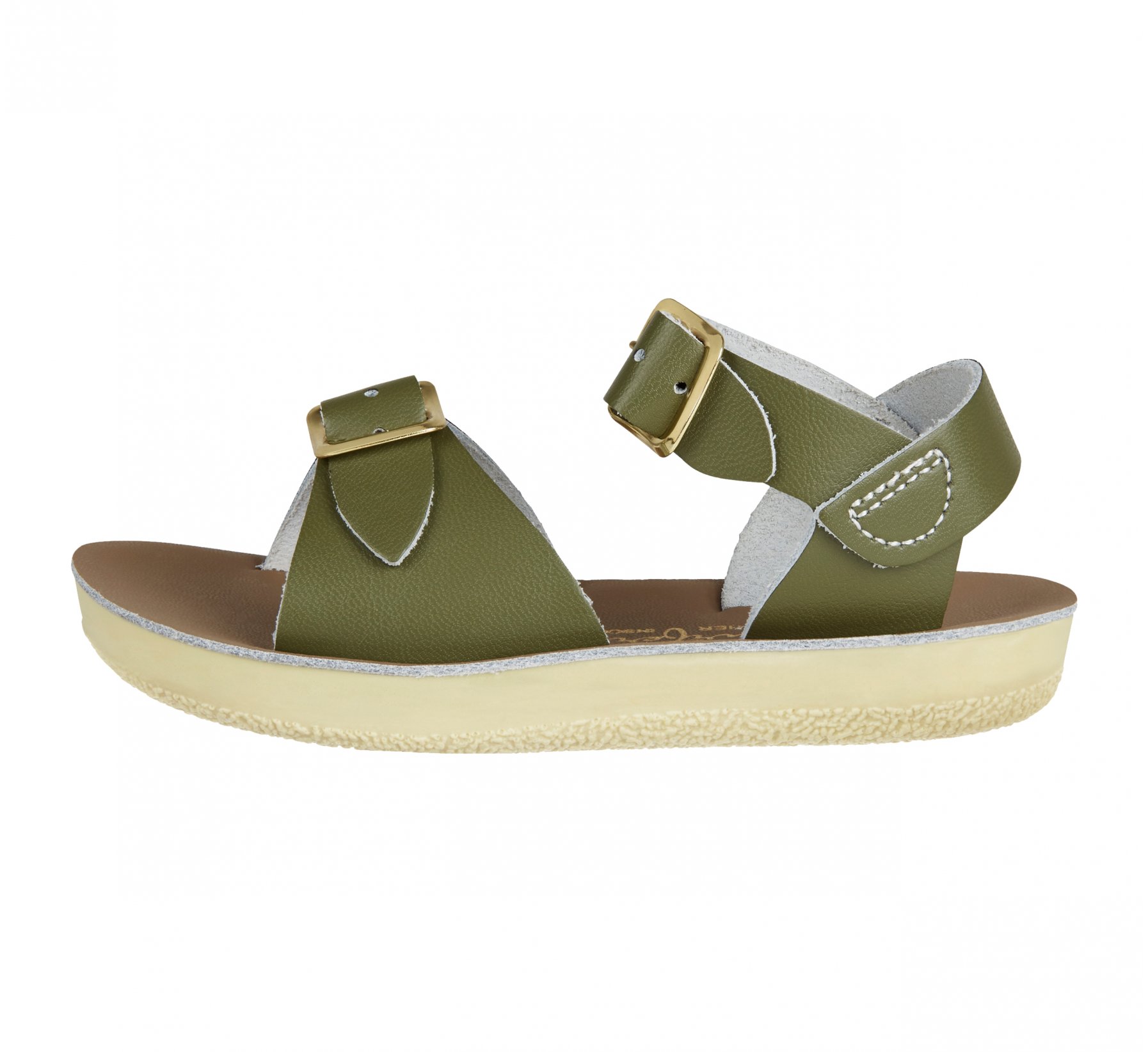 Surfer Olive Kids Sandals - Salt Water Sandals