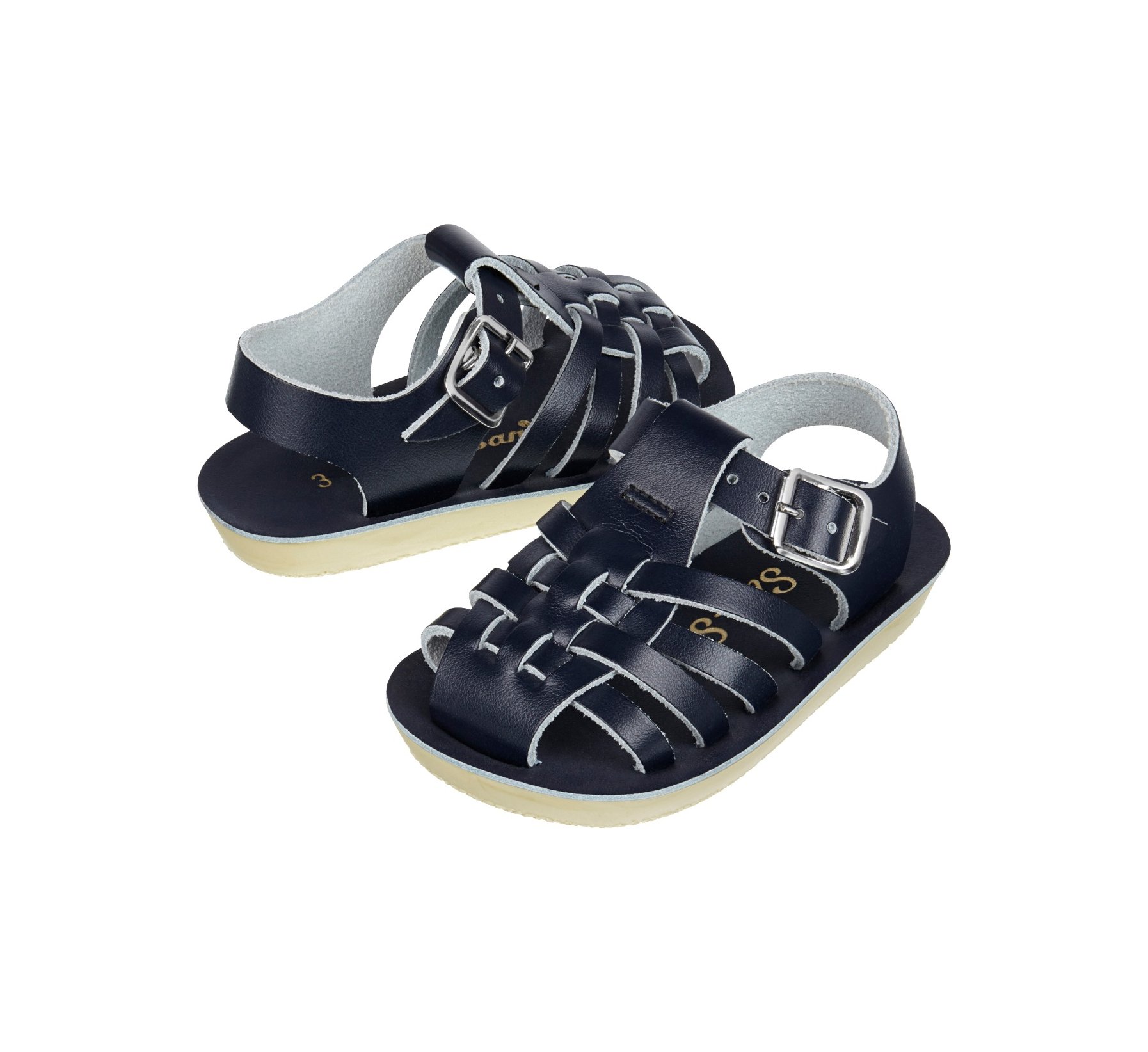 Sailor Navy Kids Sandals - Salt Water Sandals