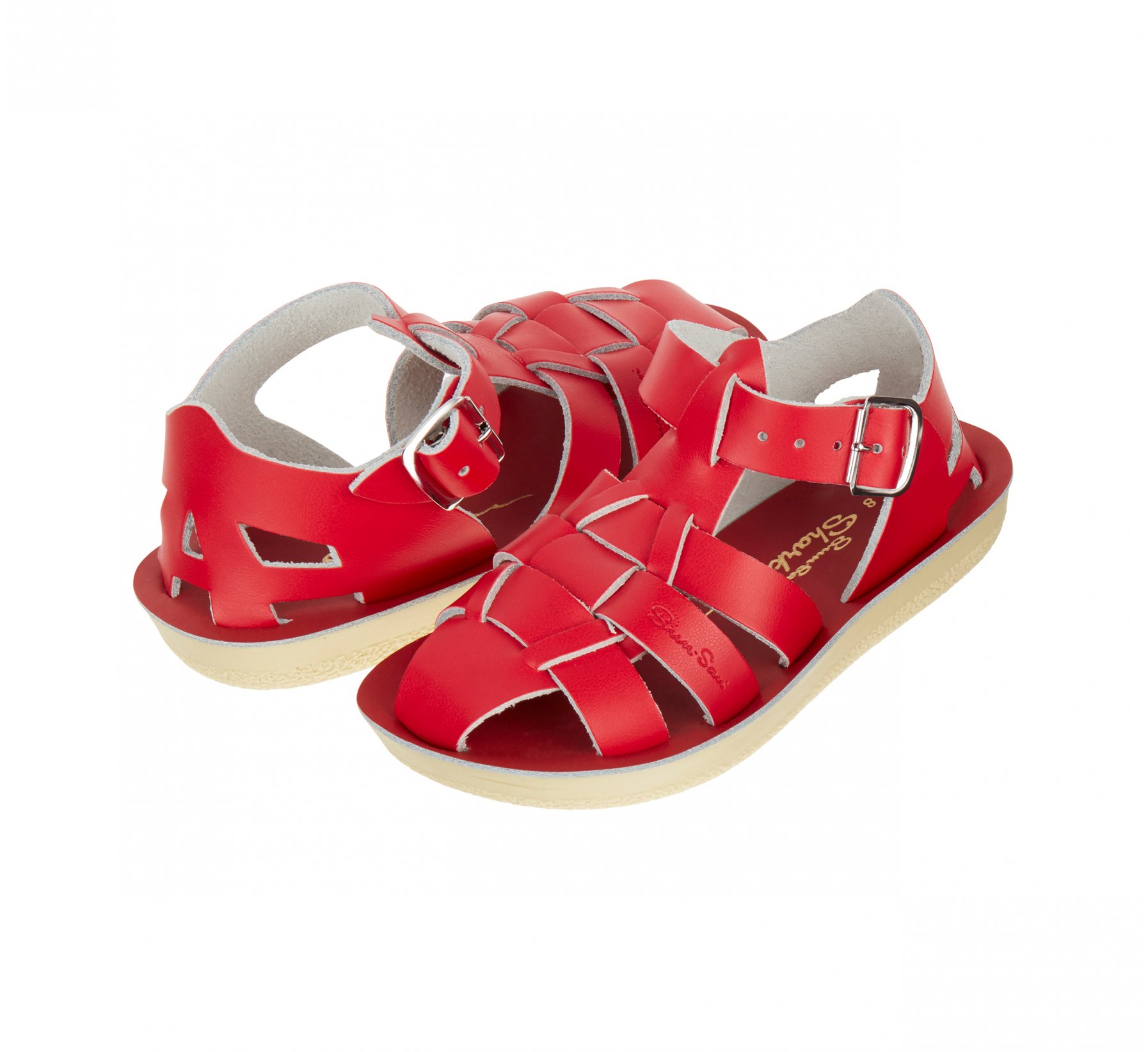 Shark Red Kids Sandals - Salt Water Sandals