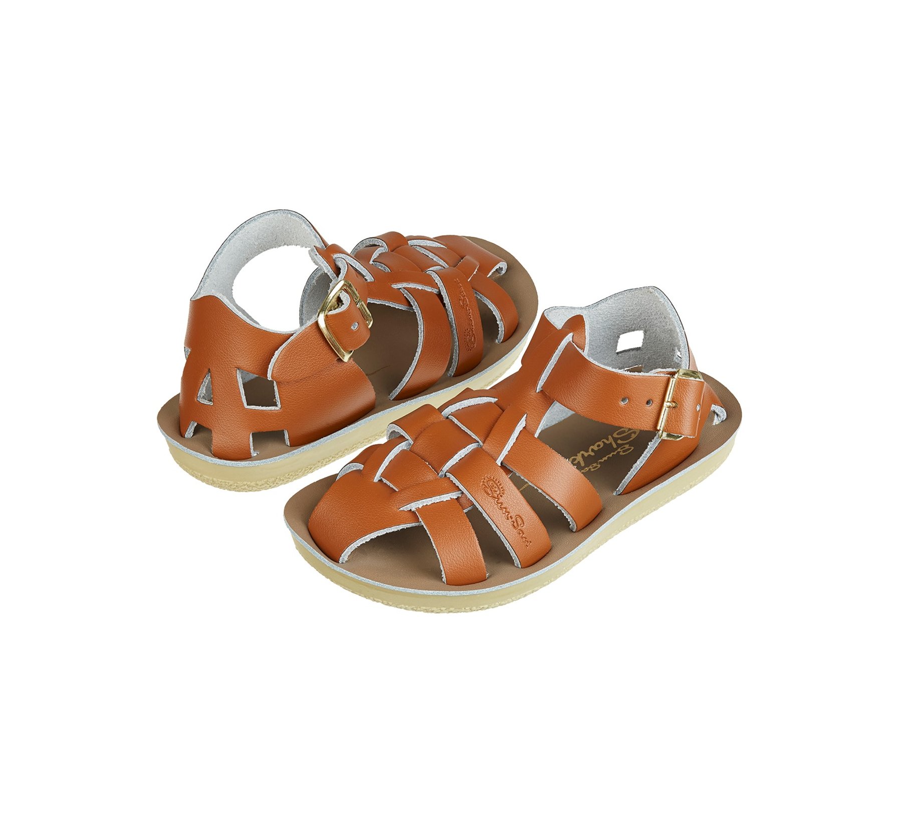 Shark Tan Kids Sandals - Salt Water Sandals