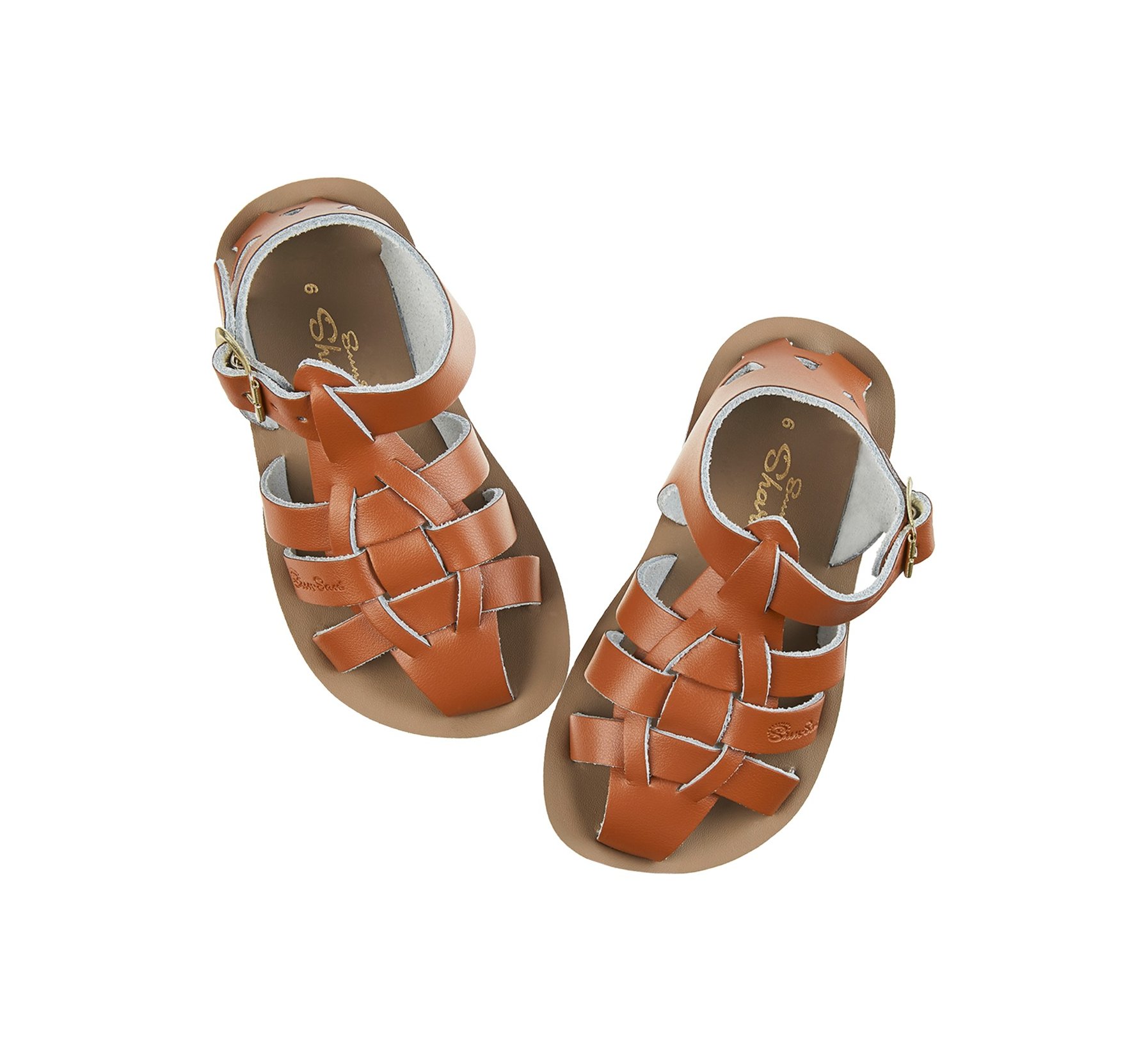 Shark Tan Kids Sandals - Salt Water Sandals