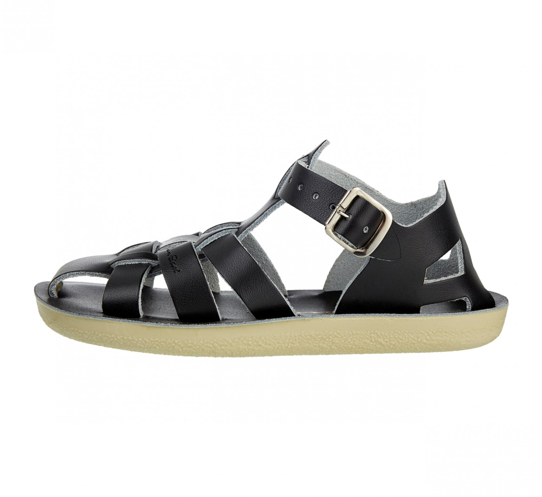 Shark Black Kids Sandals - Salt Water Sandals