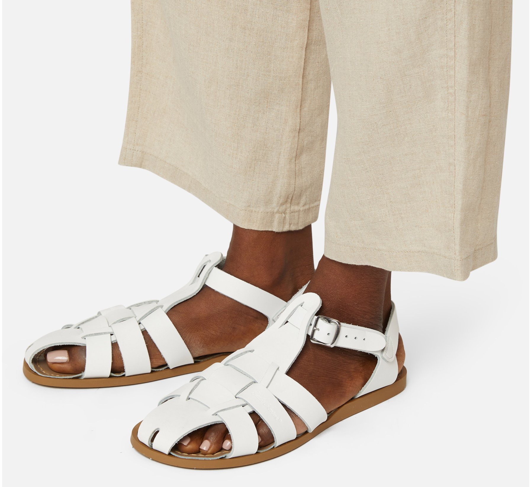 Shark Original White Sandal - Salt Water Sandals