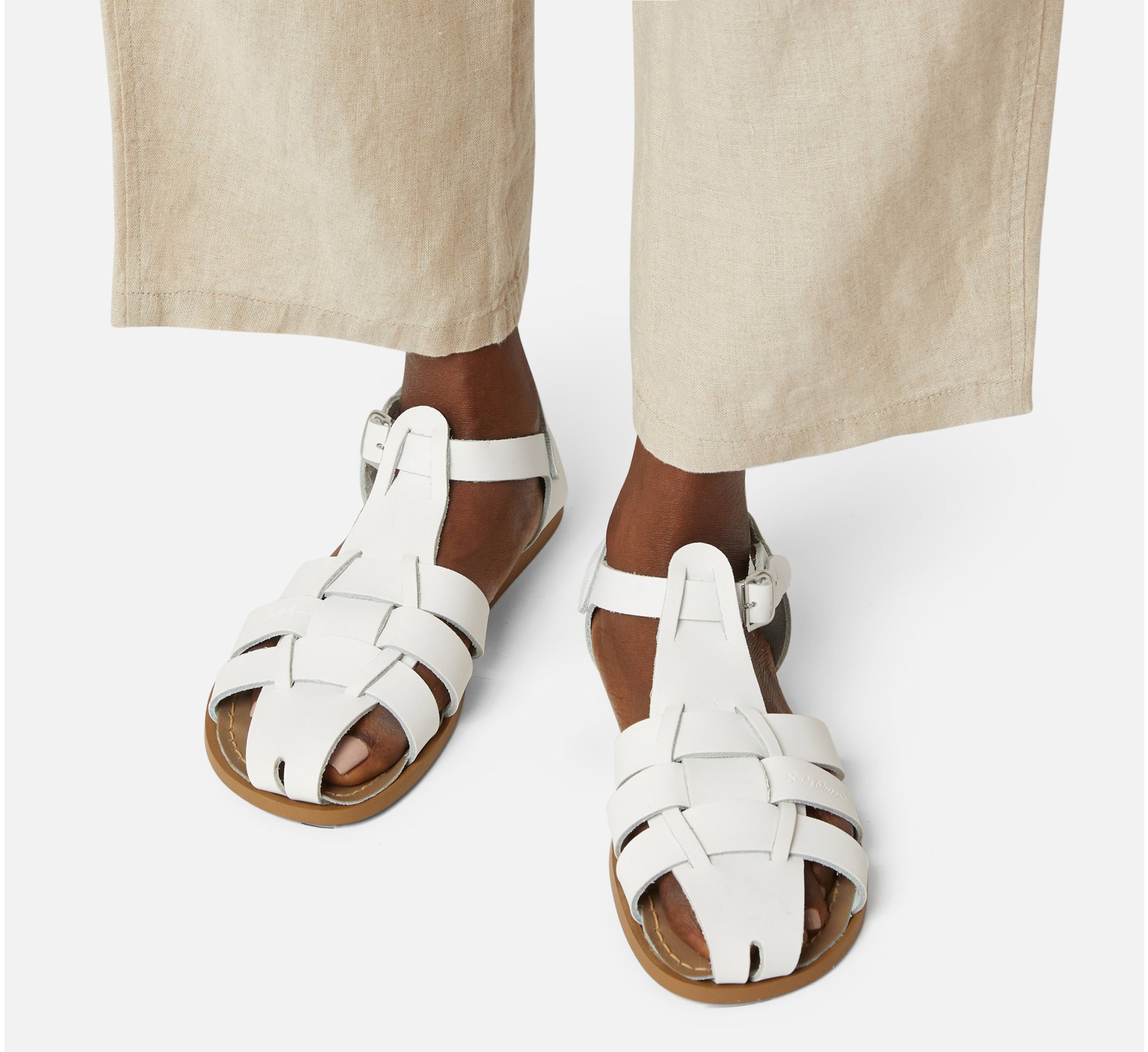 Shark Original White Sandal - Salt Water Sandals