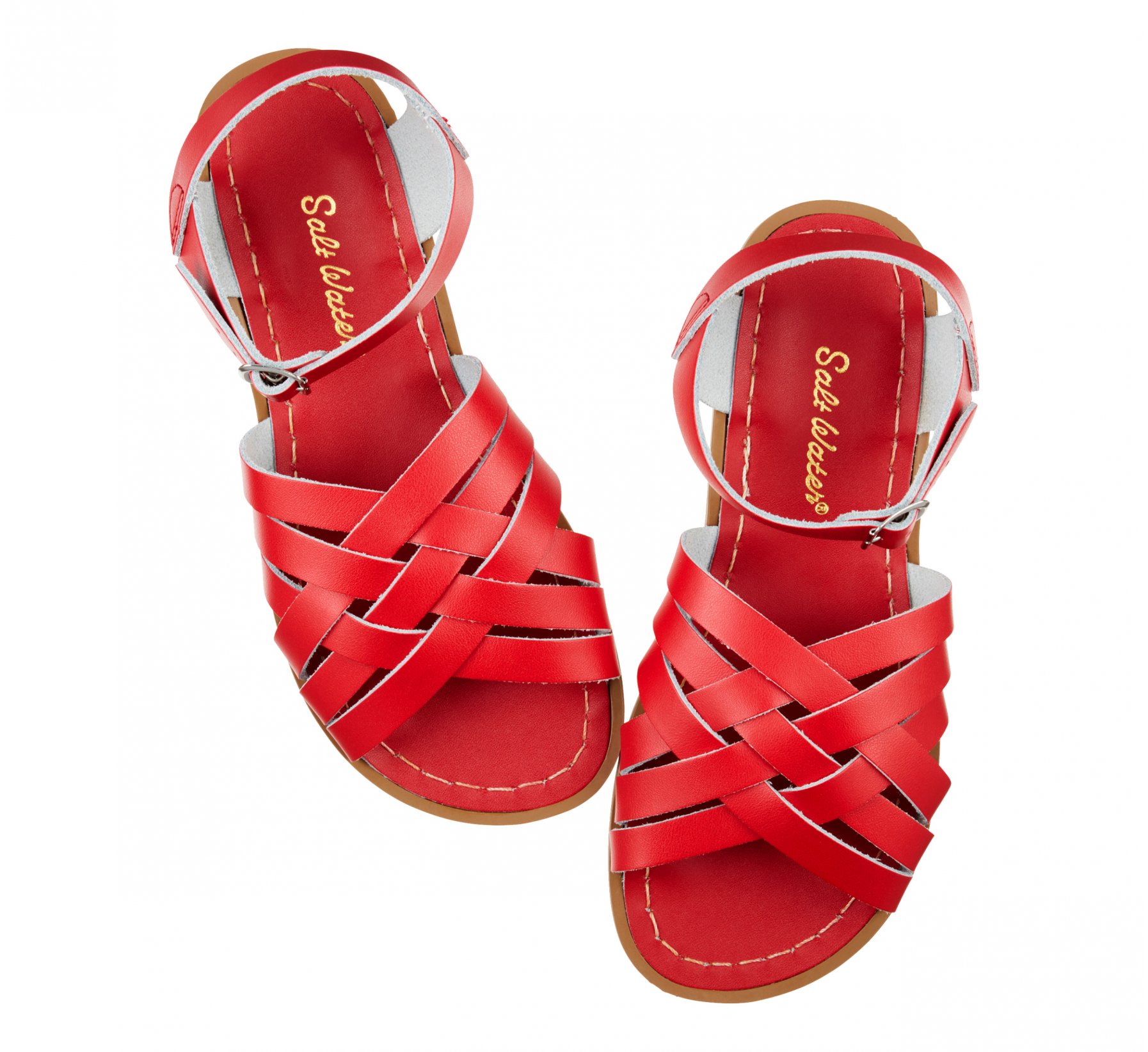 Retro Red Sandal - Salt Water Sandals