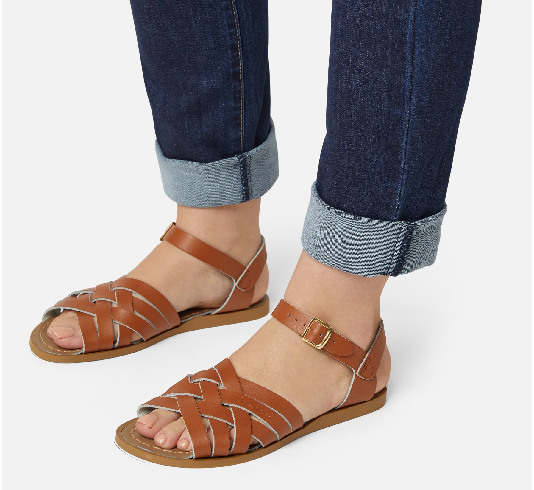 Retro Tan Sandal  - Salt Water Sandals