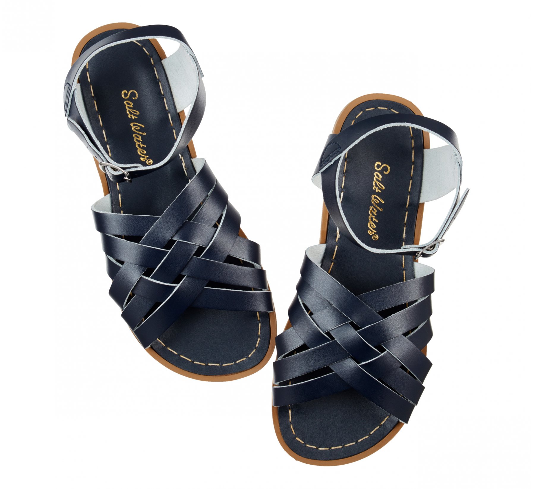 Retro Navy Sandal - Salt Water Sandals