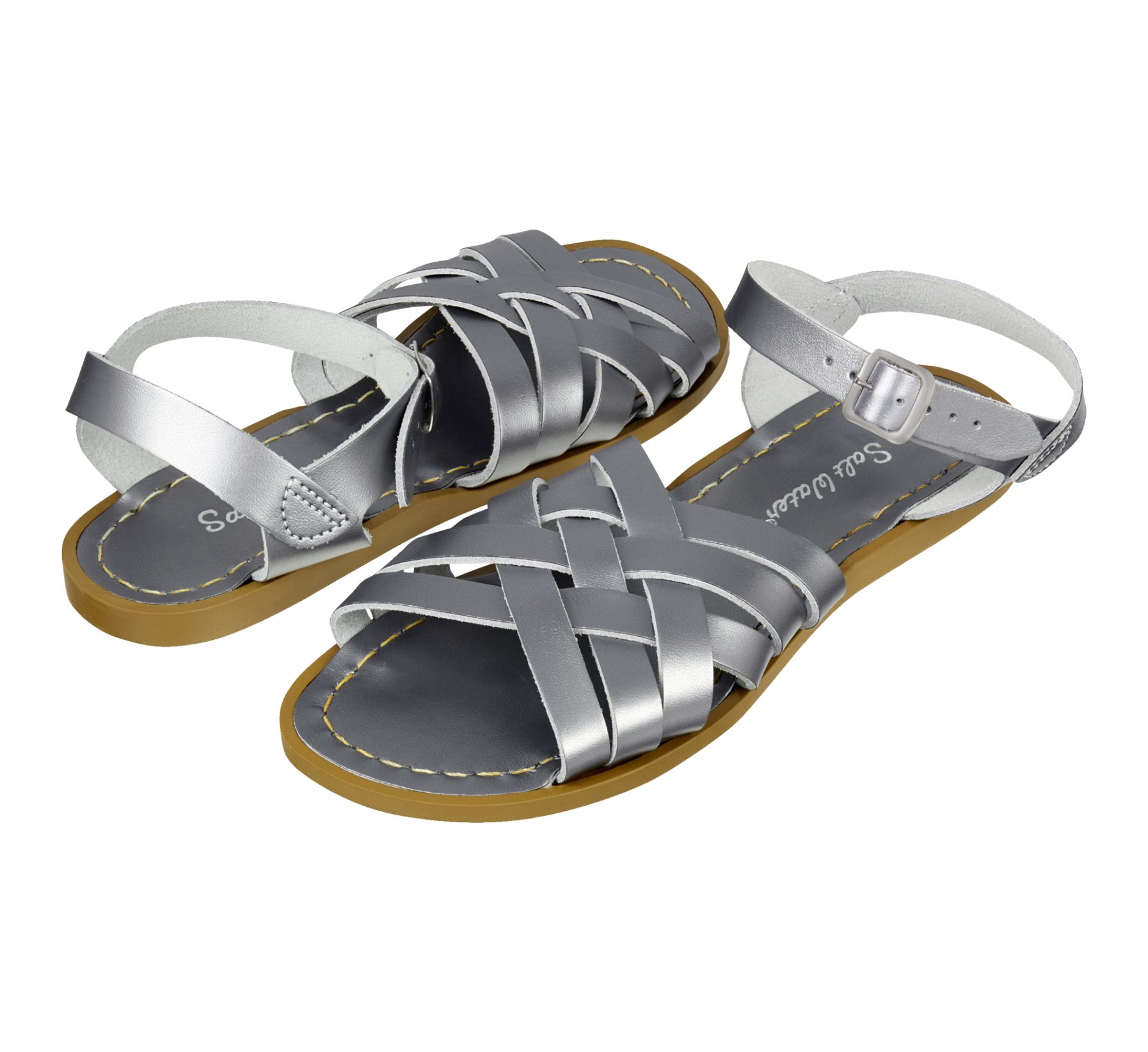 Retro Pewter Sandal - Salt Water Sandals