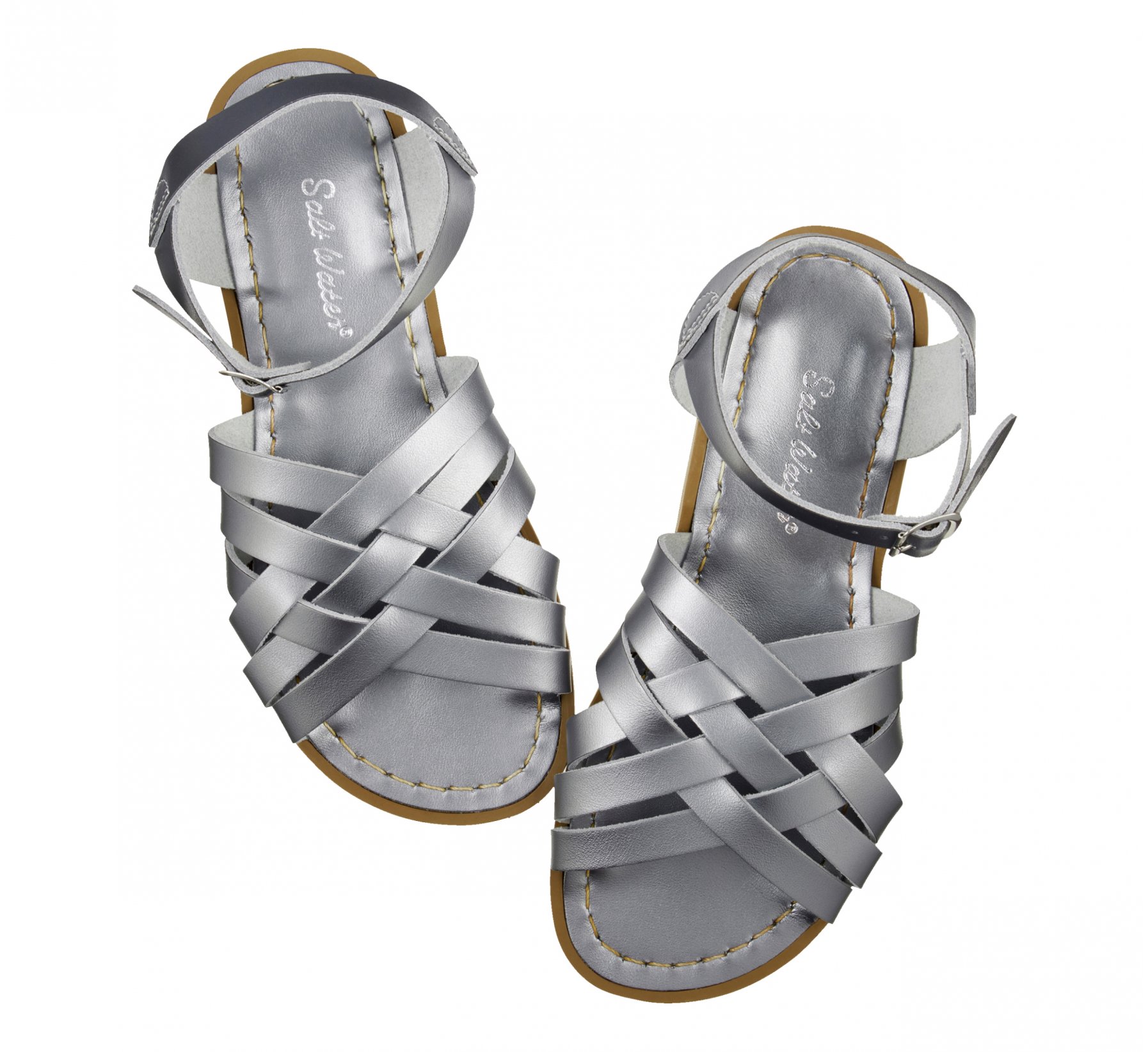 Retro Pewter Sandal - Salt Water Sandals