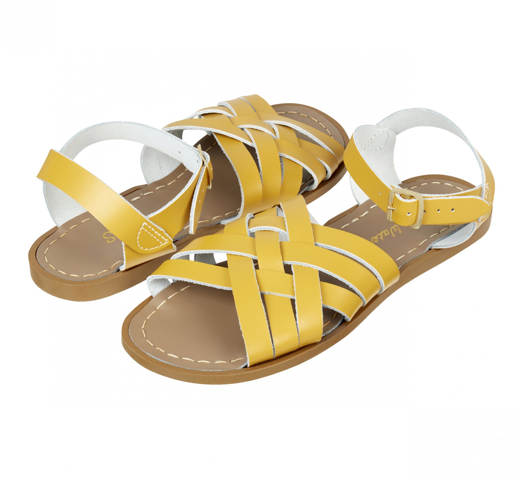 Retro Mustard Sandal - Salt Water Sandals