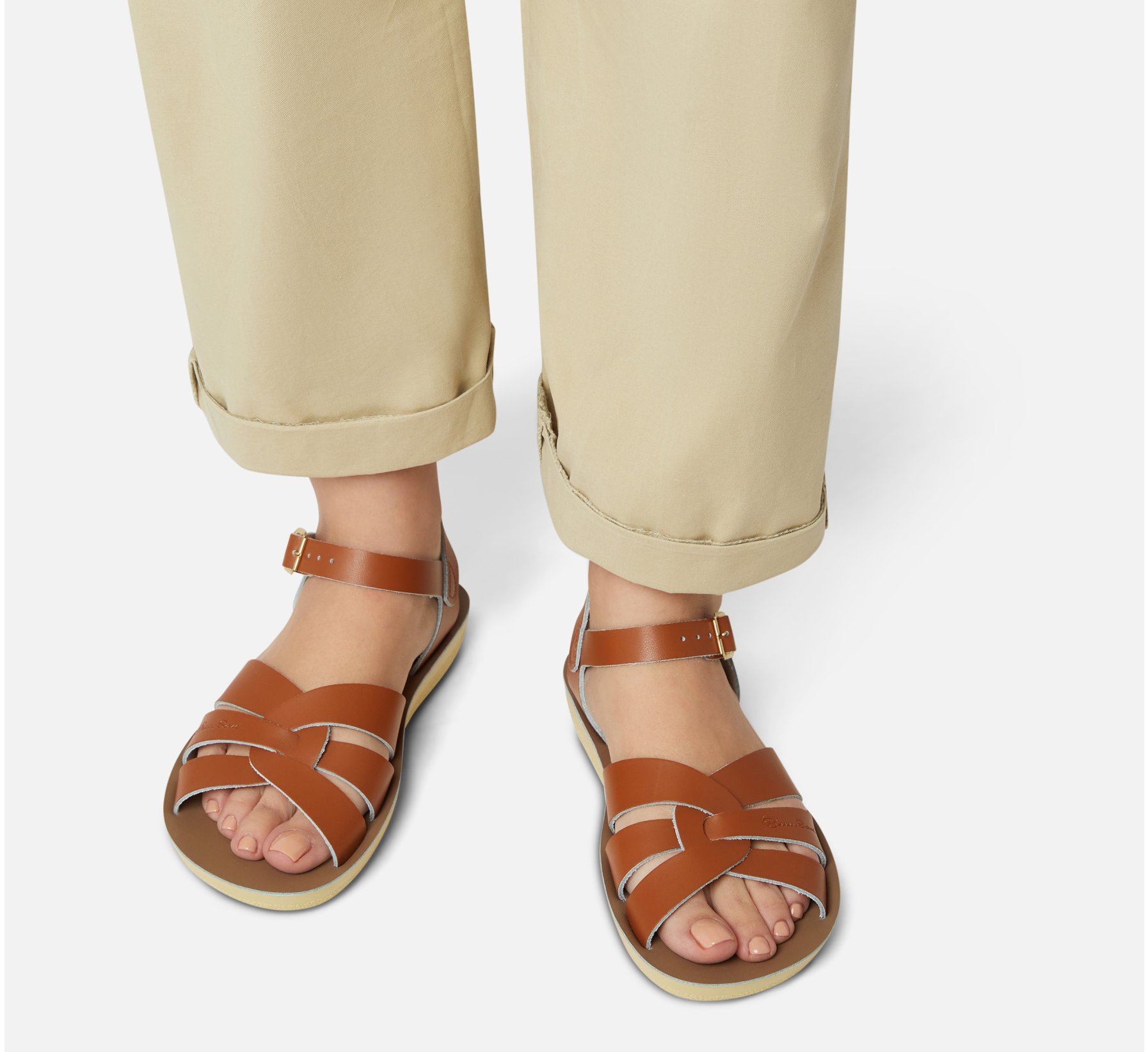 Swimmer Tan Sandal - Salt Water Sandals