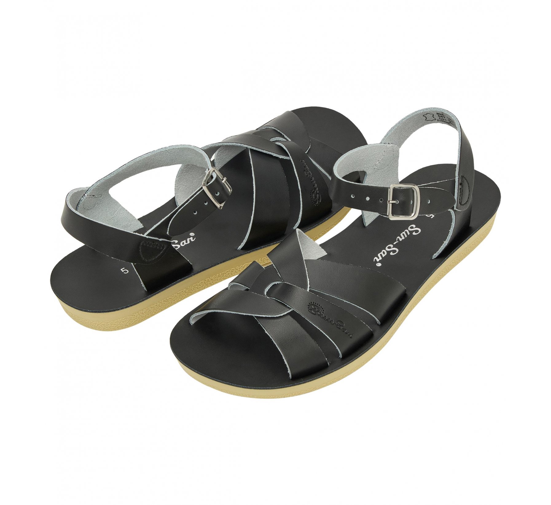 Swimmer Black Sandal - Salt Water Sandals