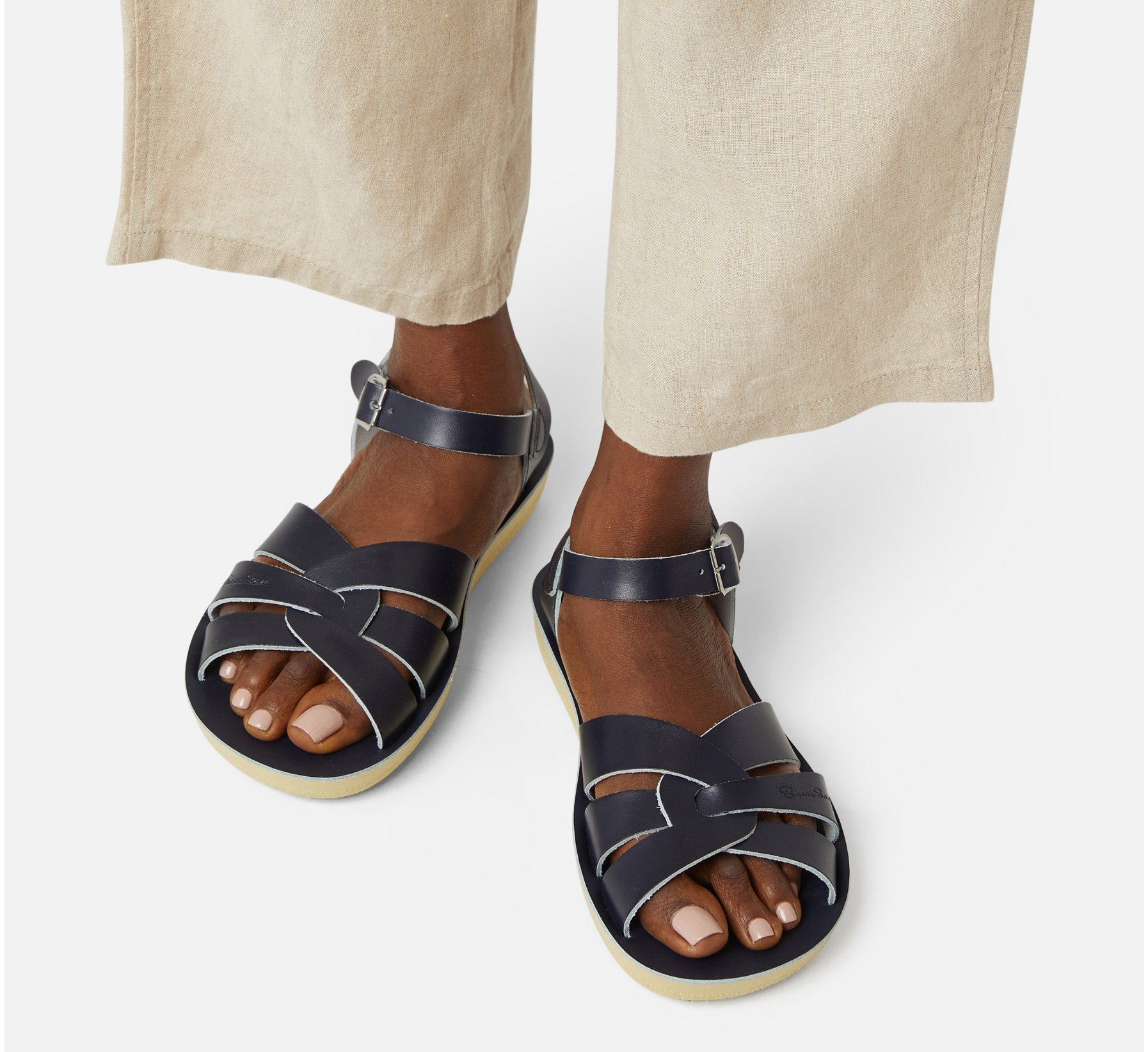 Swimmer Navy Sandal - Salt Water Sandals