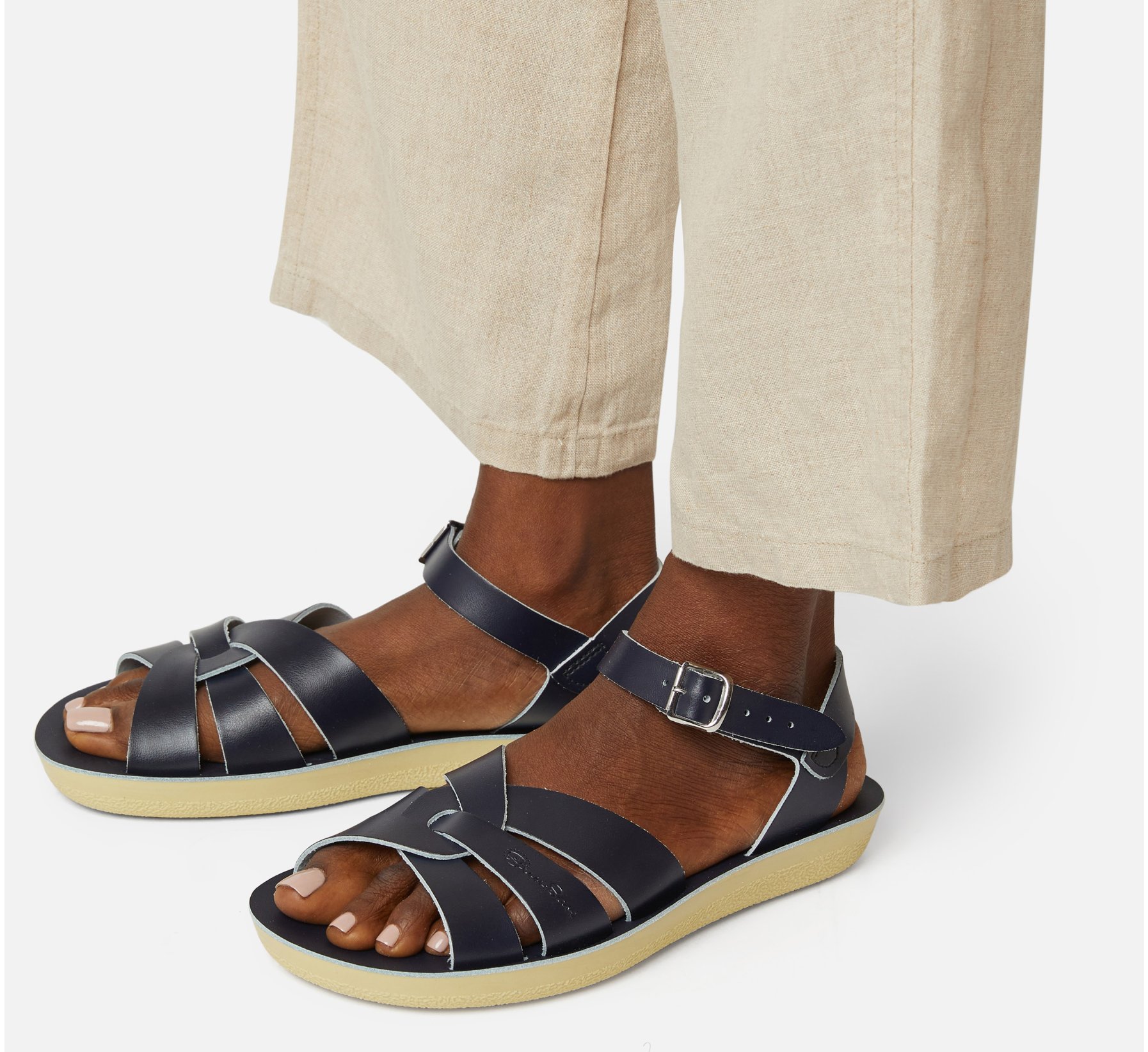 Swimmer Navy Sandal - Salt Water Sandals