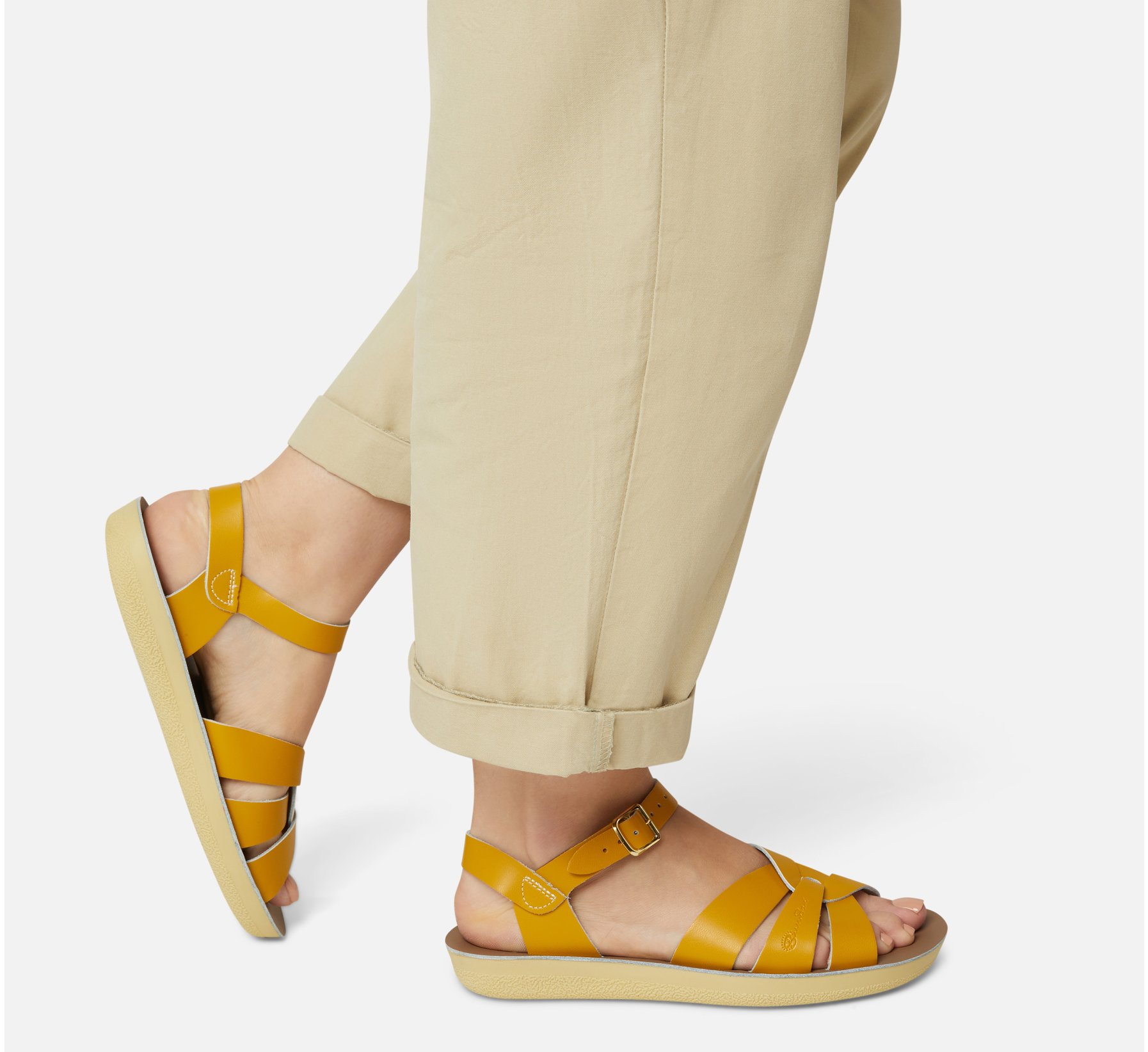 Swimmer Mustard Sandal - Salt Water Sandals