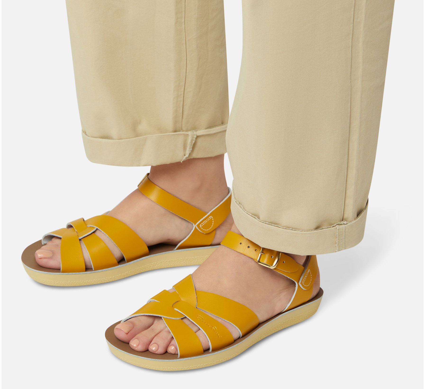 Swimmer Mustard Sandal - Salt Water Sandals