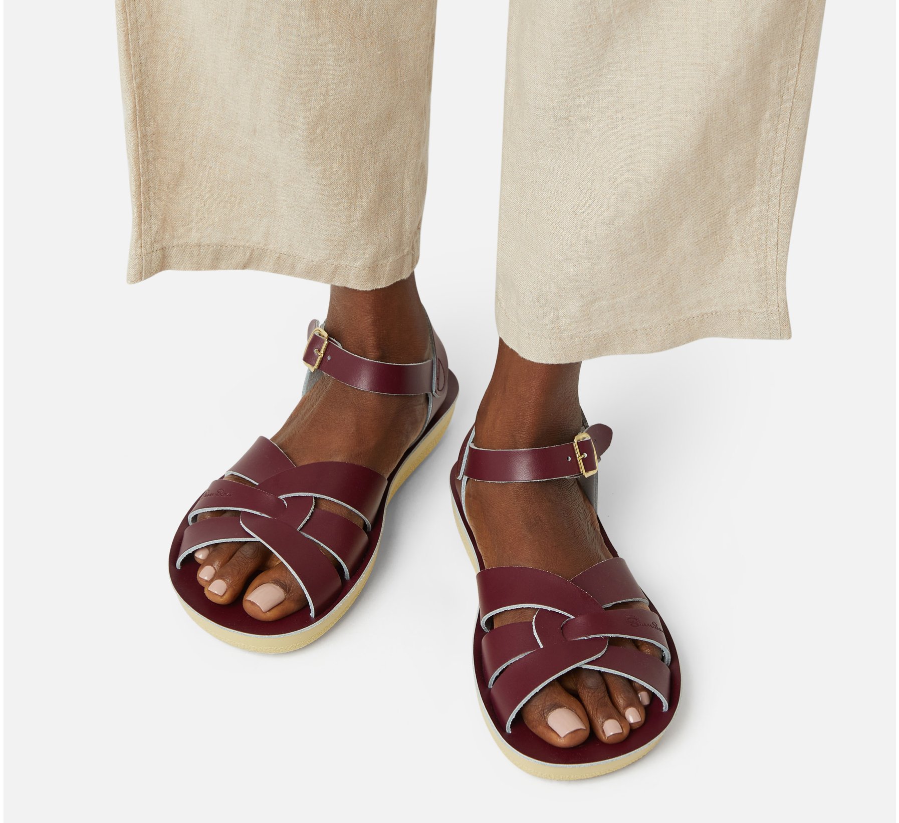 Swimmer Claret Sandal - Salt Water Sandals