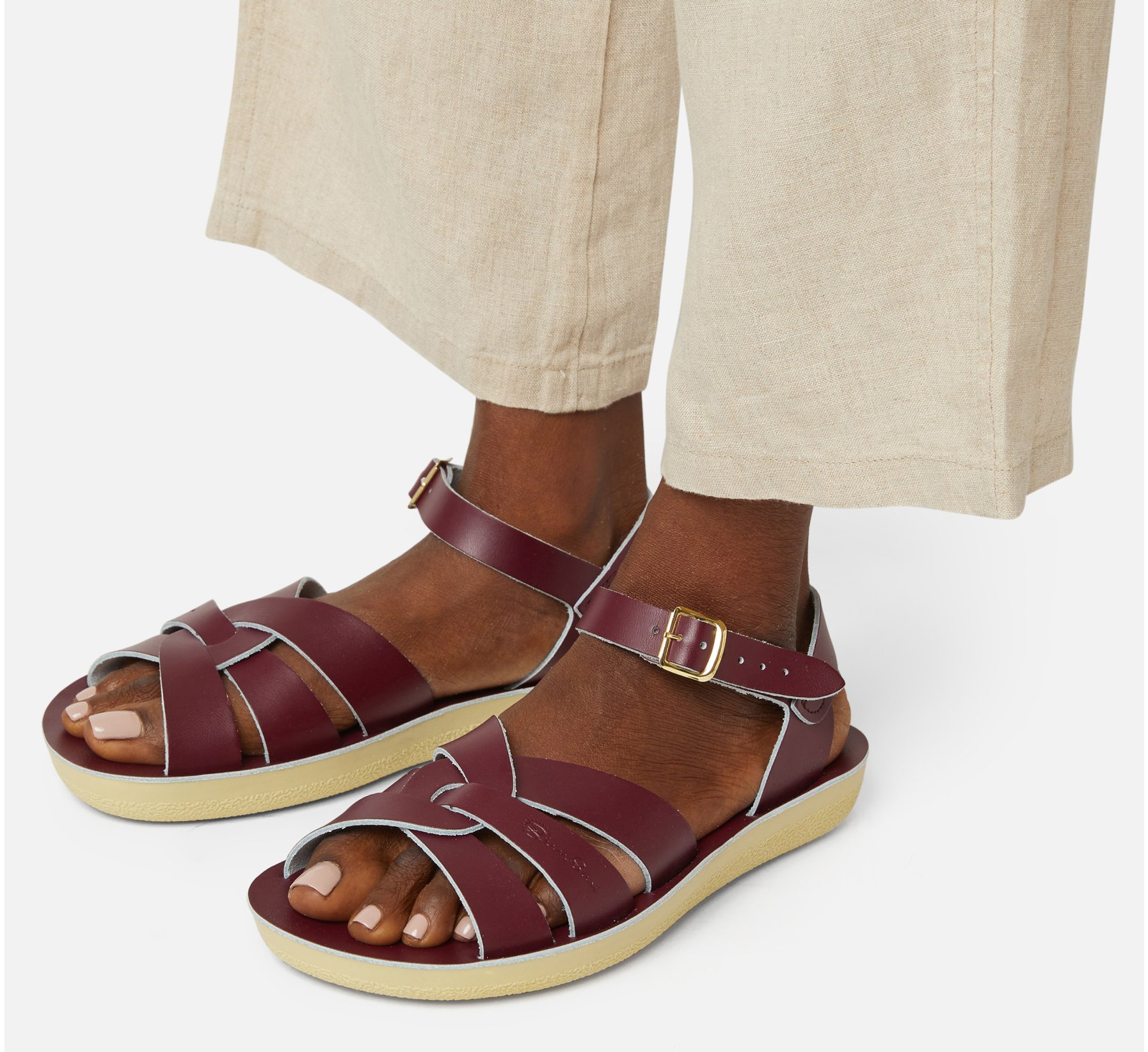 Swimmer Claret Sandal - Salt Water Sandals