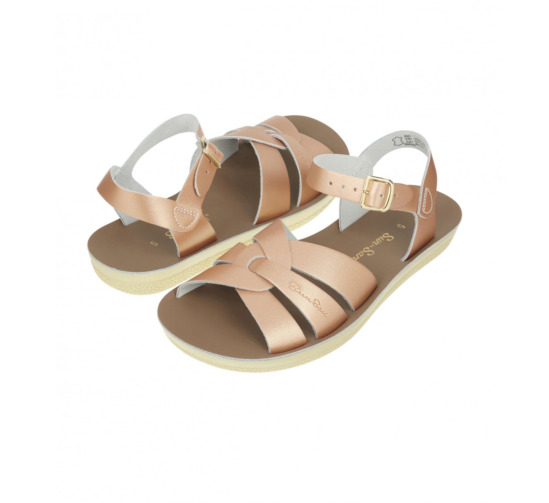 Swimmer Rose Gold Sandal - Salt Water Sandals