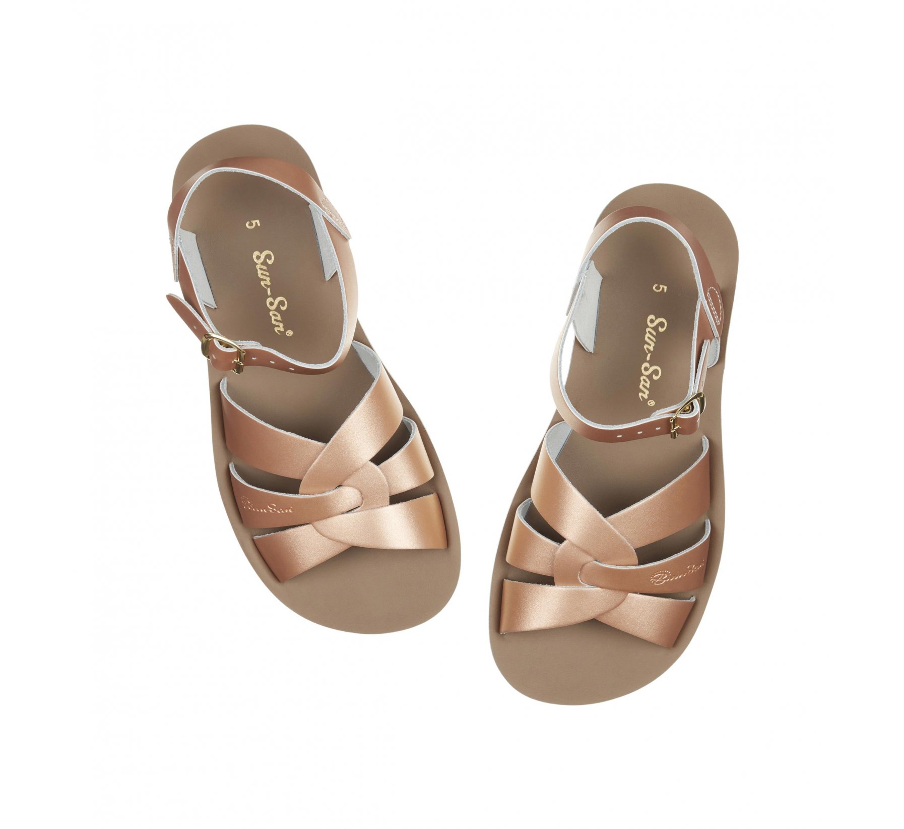 Swimmer Rose Gold Sandal - Salt Water Sandals