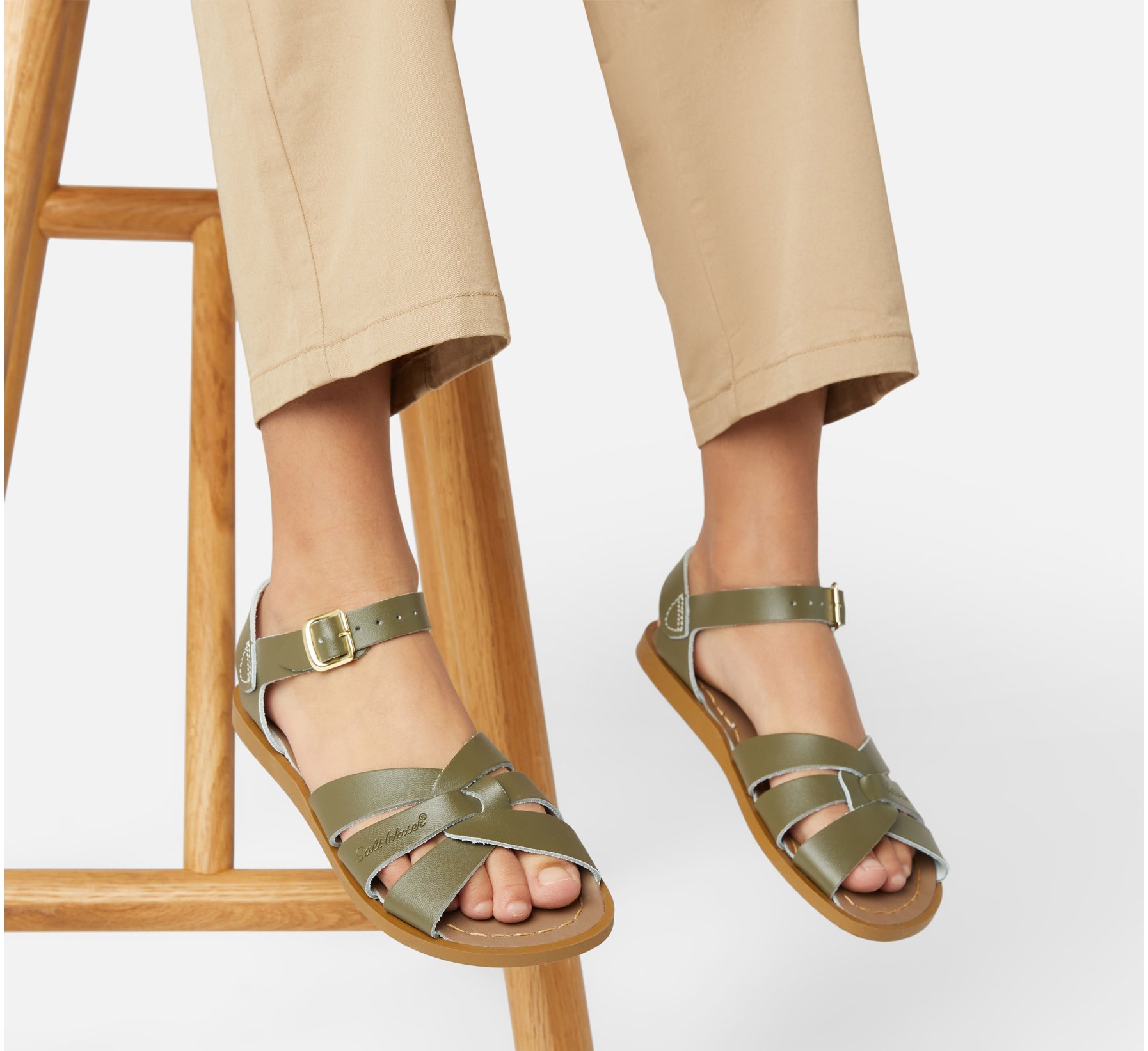 Original Olive Kids Sandals - Salt Water Sandals