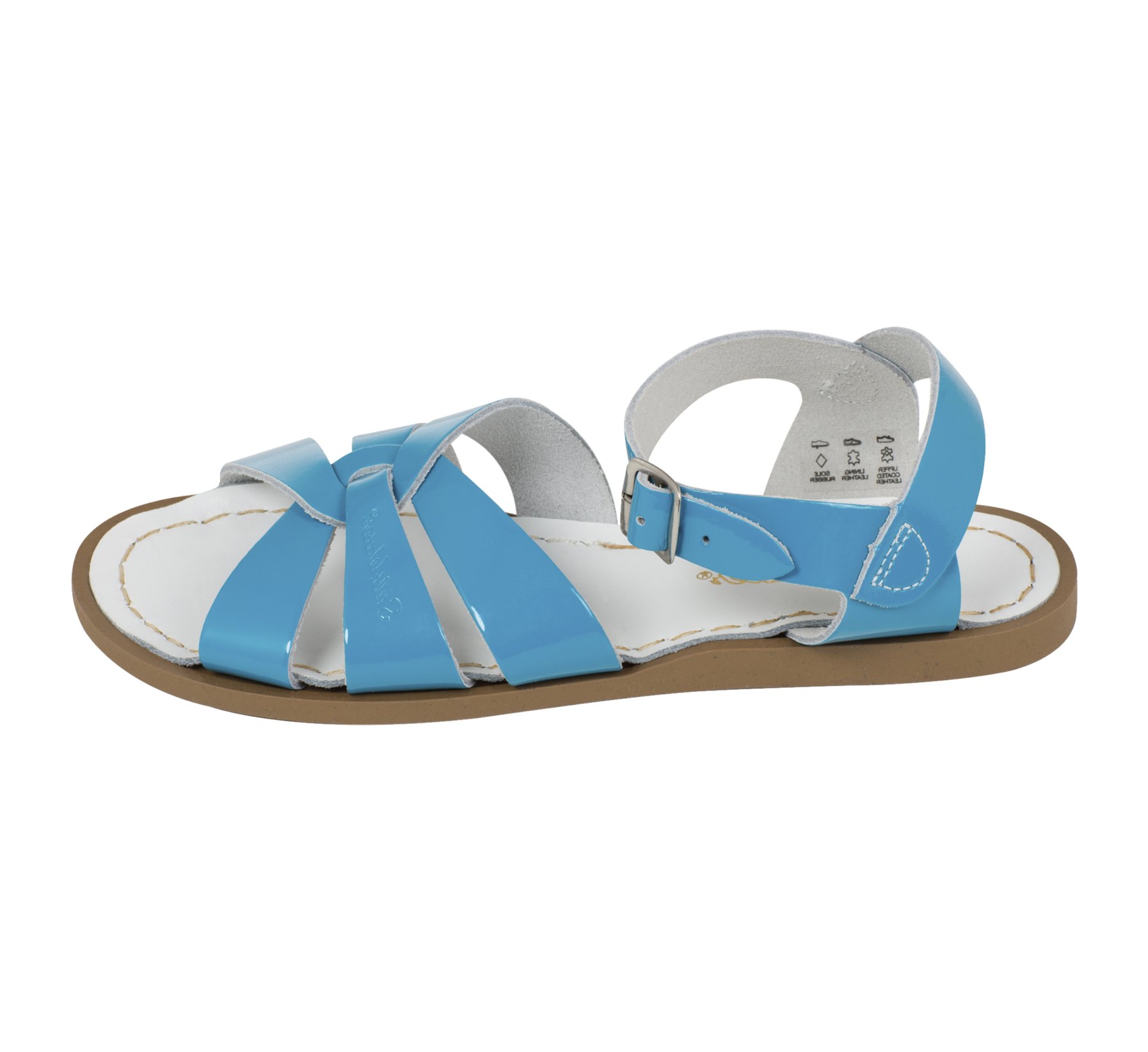 Original Shiny Turquoise Sandal - Salt Water Sandals