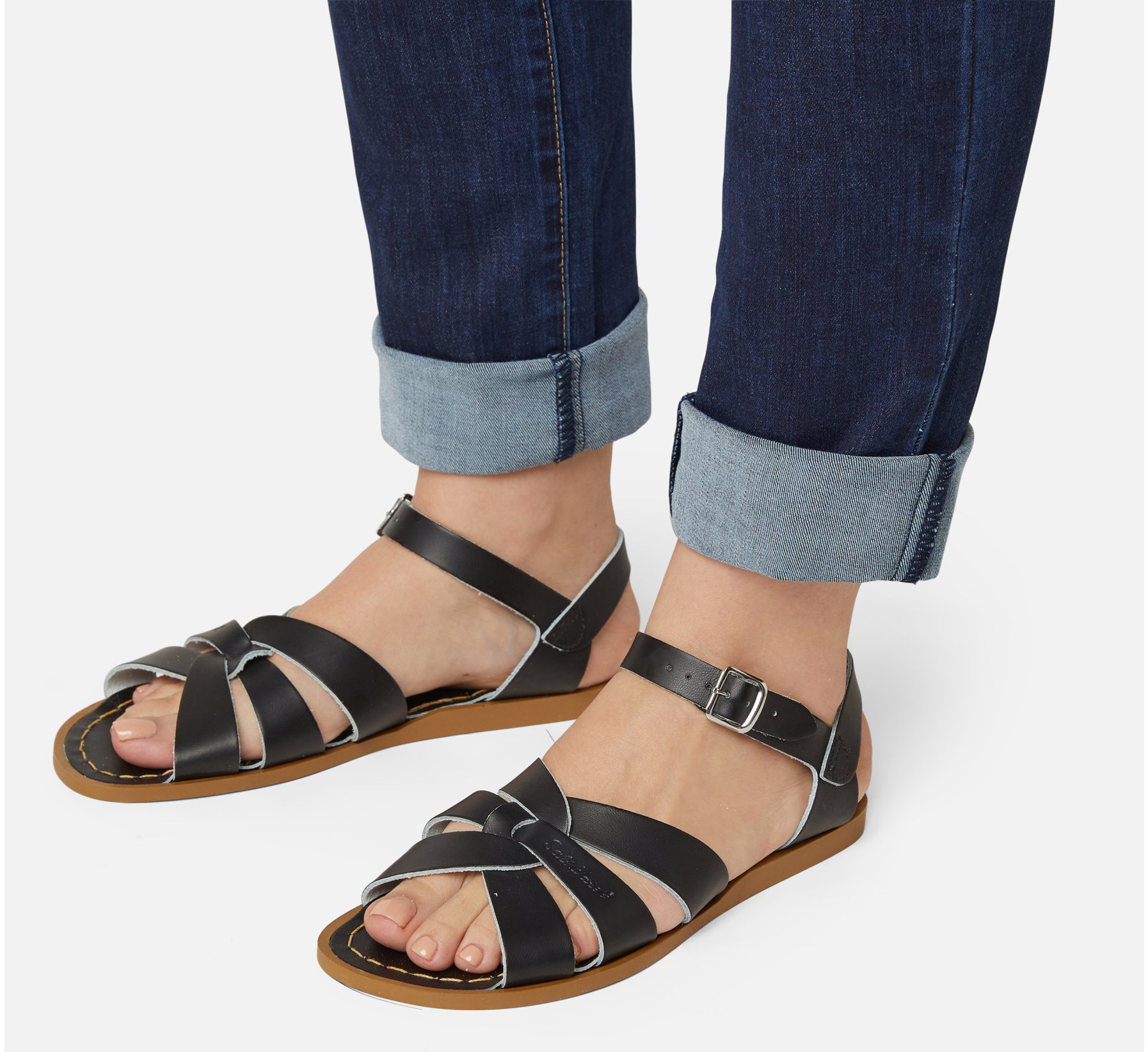 Original Black Sandal - Salt Water Sandals