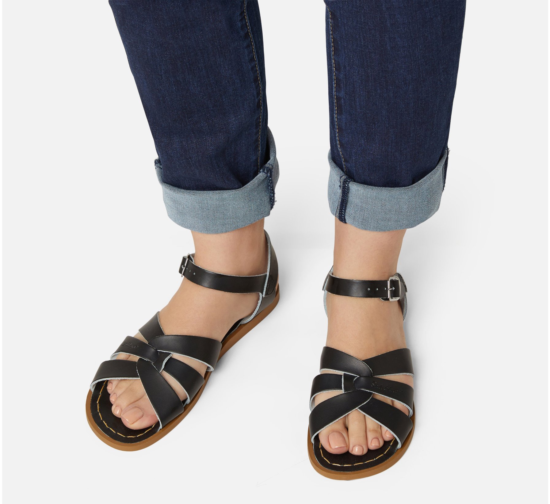 Original Black Sandal - Salt Water Sandals