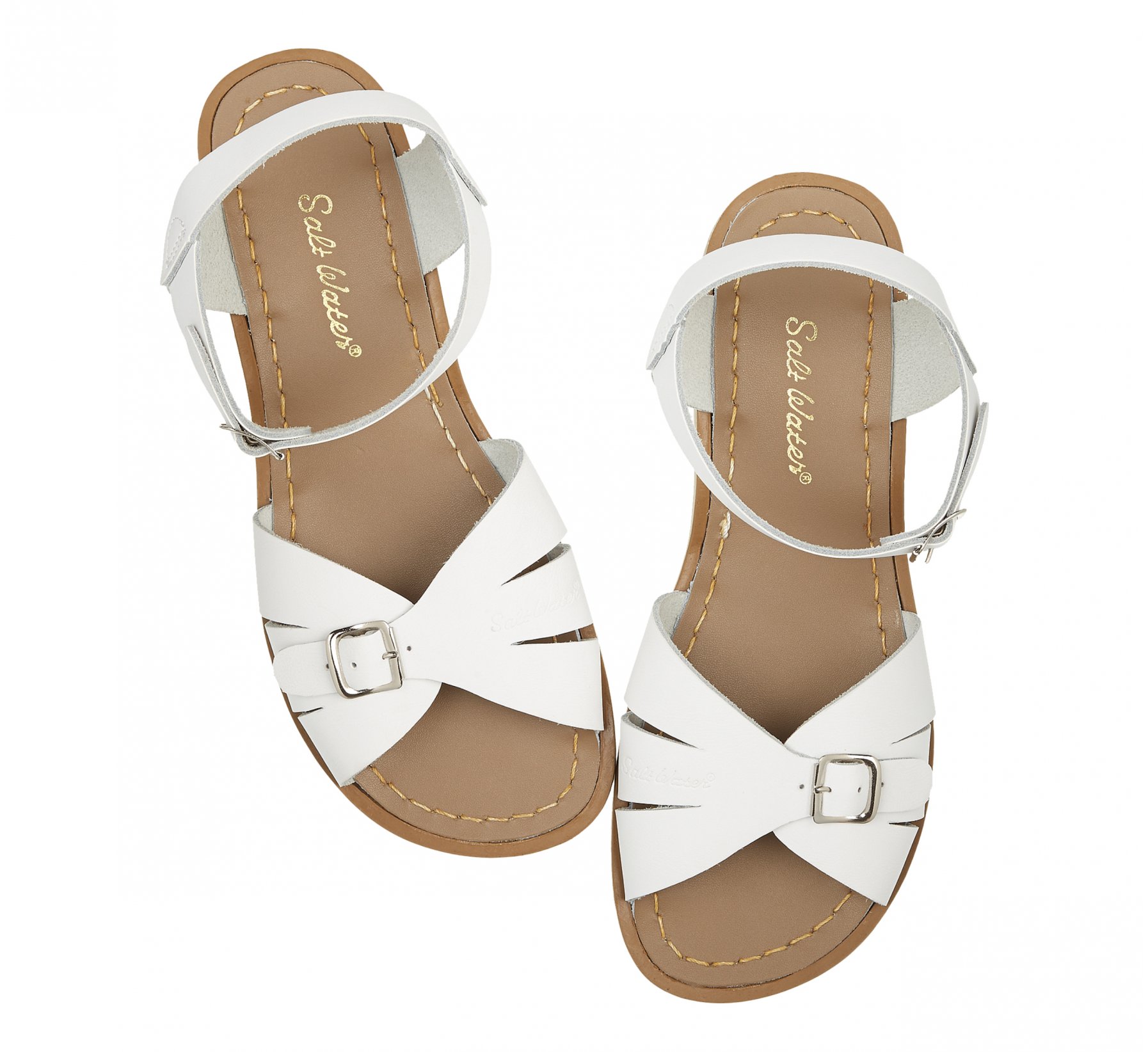 Classic White Sandal - Salt Water Sandals