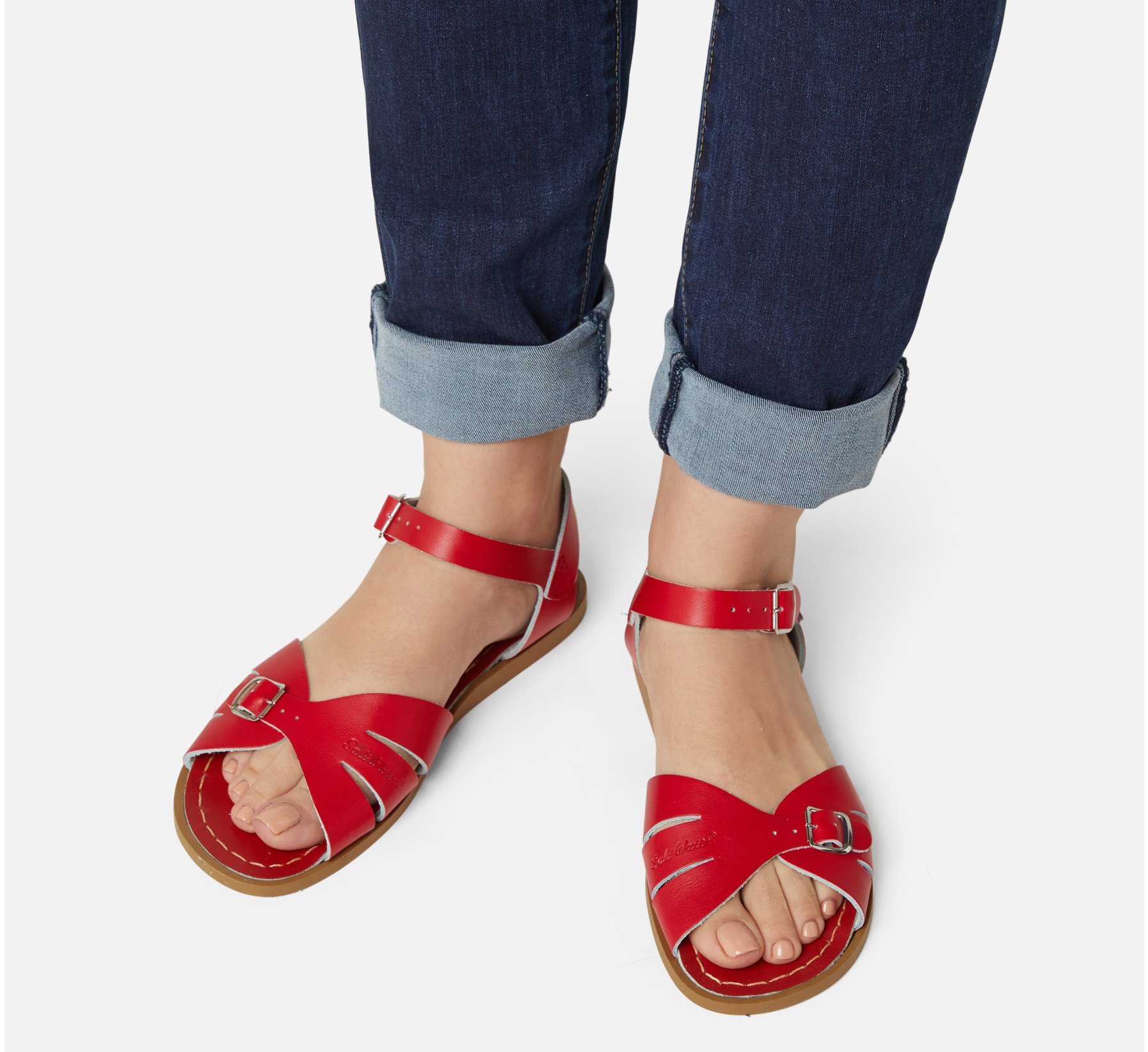 Classic Red Sandal - Salt Water Sandals