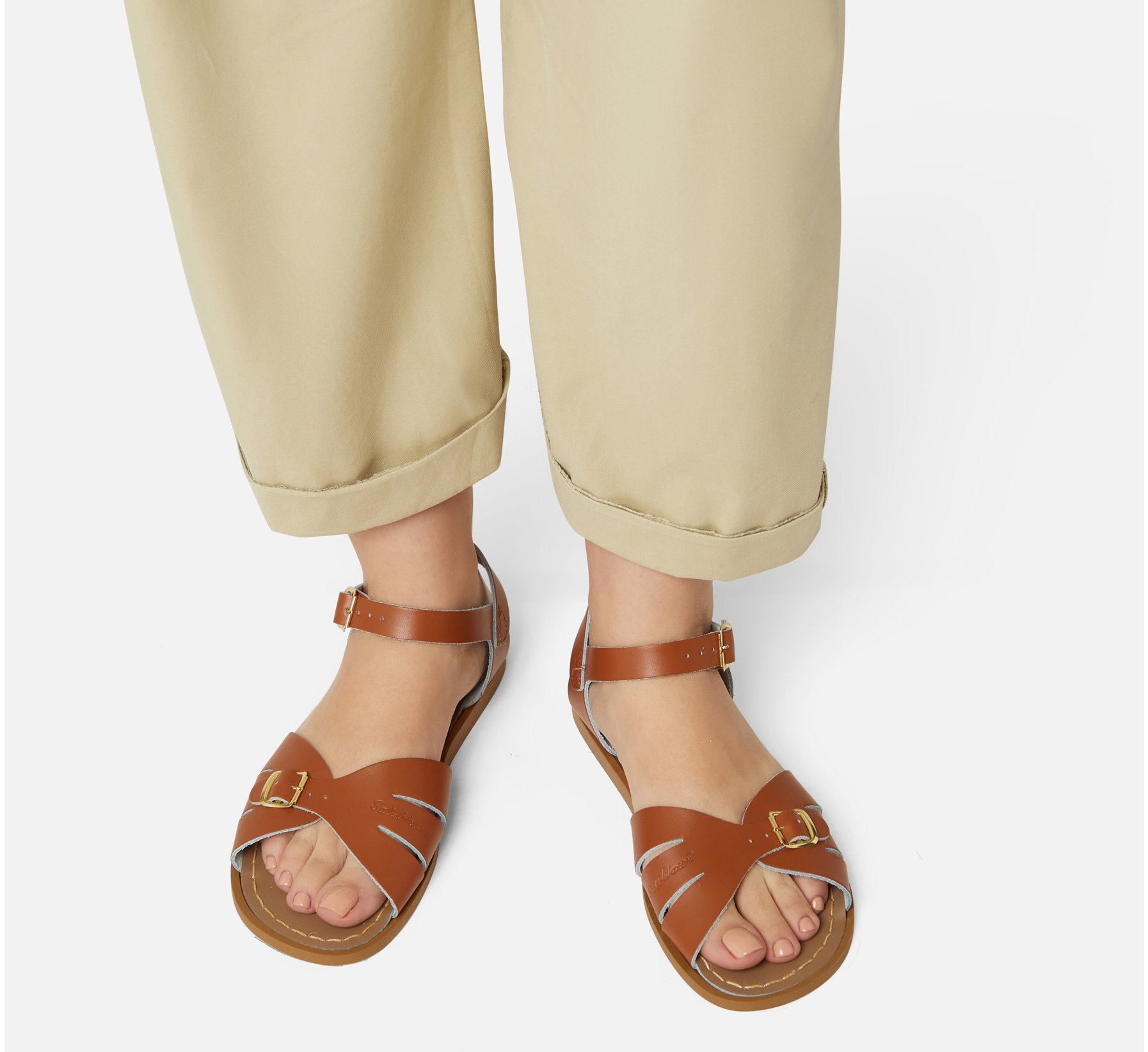 Classic Tan Sandal - Salt Water Sandals