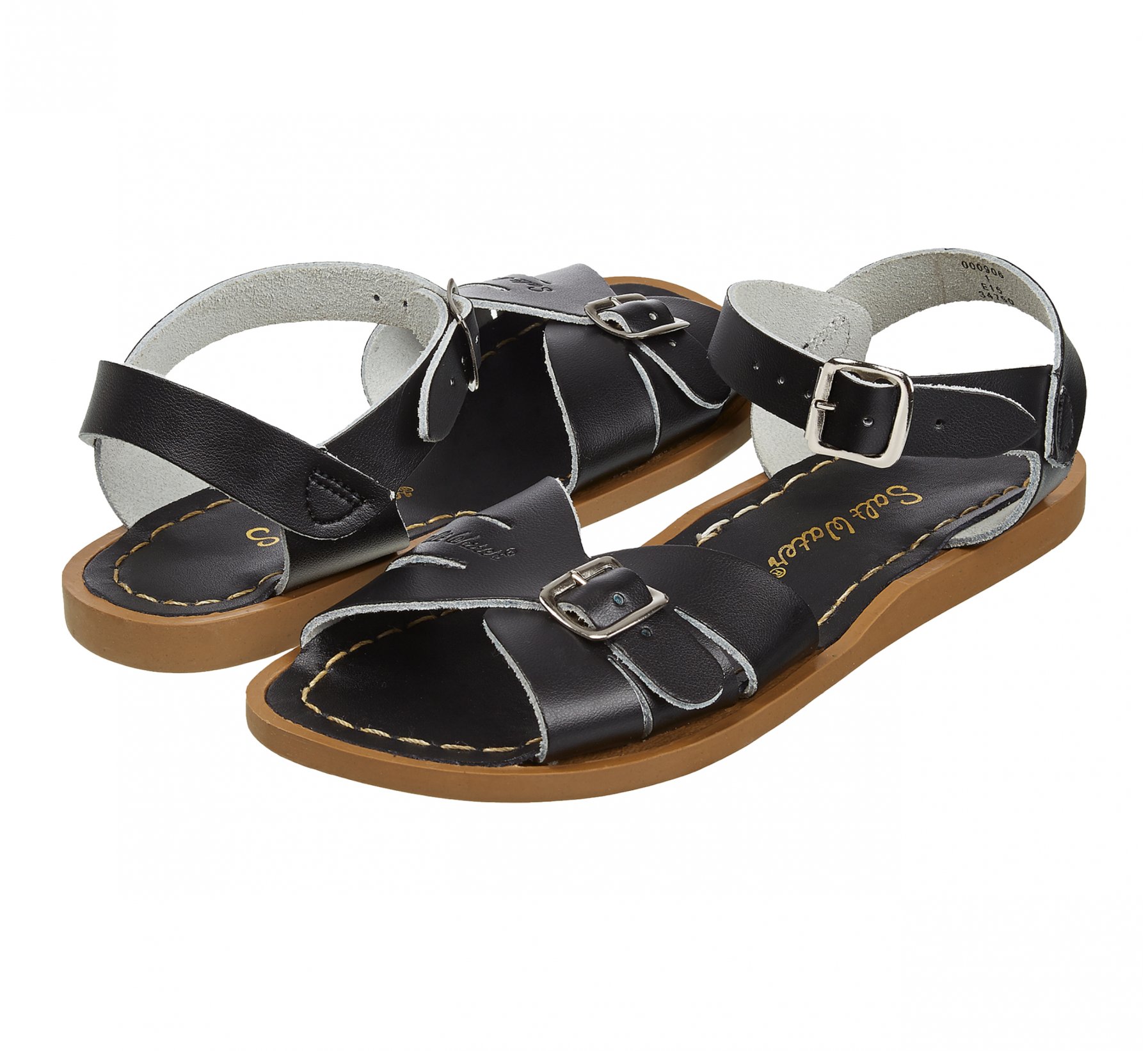 Classic Black Sandal - Salt Water Sandals