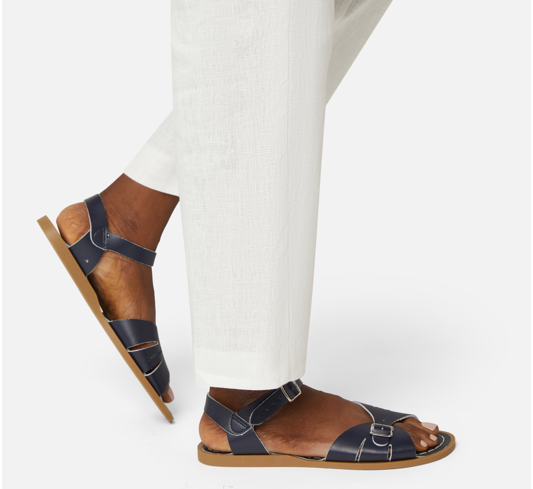 Classic Navy Sandal - Salt Water Sandals