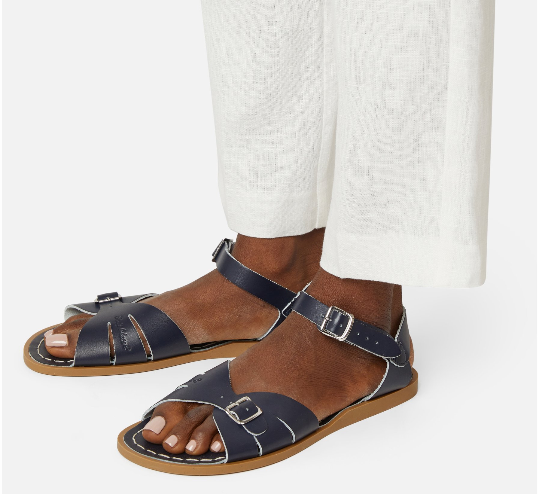 Classic Navy Sandal - Salt Water Sandals